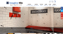 Desktop Screenshot of imaginetile.com